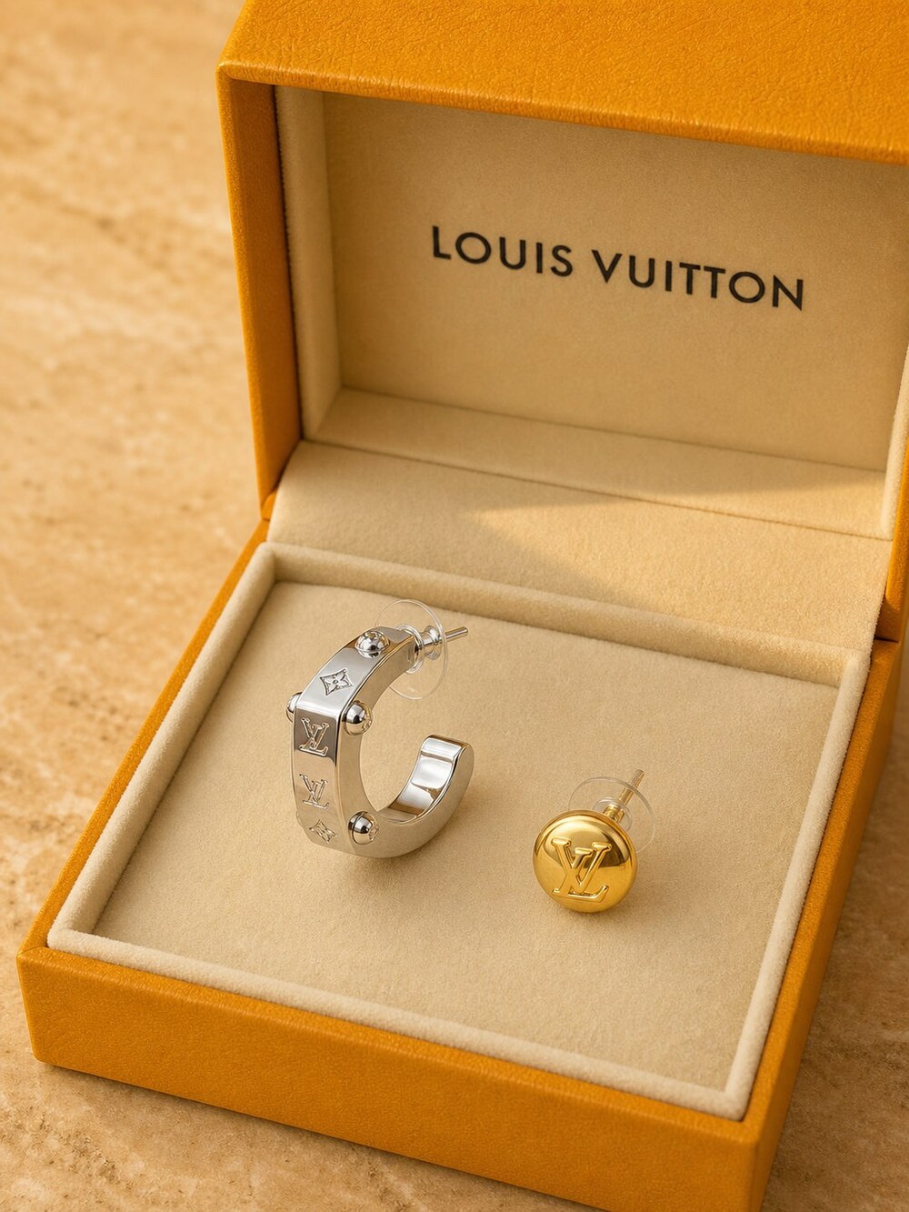 Louis Vuitton Signature Earrings Style 6 | New with Box - Picture 4 of 9